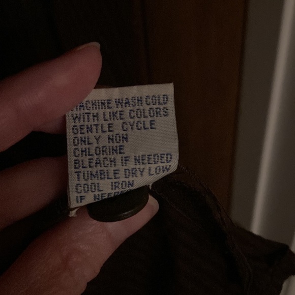 Maurice’s Size Medium Brown Button Up Lightweight Top - Picture 5 of 6